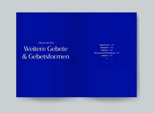 Zeig mir den Weg, Kommunikation mit Gott