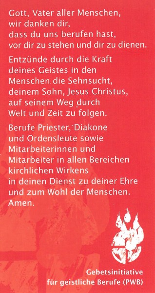 Ein Licht für Berufungen