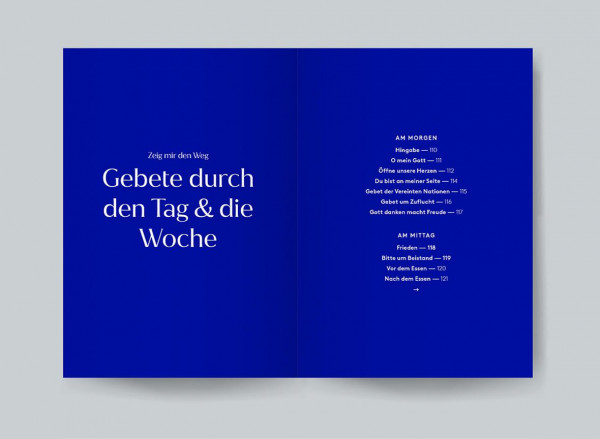 Zeig mir den Weg, Kommunikation mit Gott